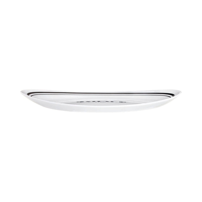 Plochá deska Luminarc Friends Time Bistro Carne Alb/Negru Sticlă Ø 30 cm (12 Unități)