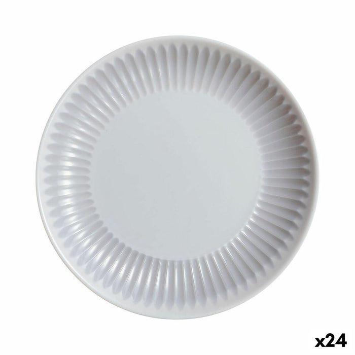 Farfurie pentru desert Luminarc Cottage Gri Sticlă 19 cm (24 Unități)