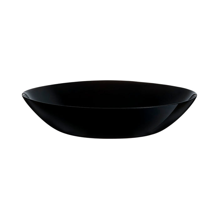 Farfurie Adâncă Luminarc Zelie Negru Sticlă 20 cm (24 Unități)