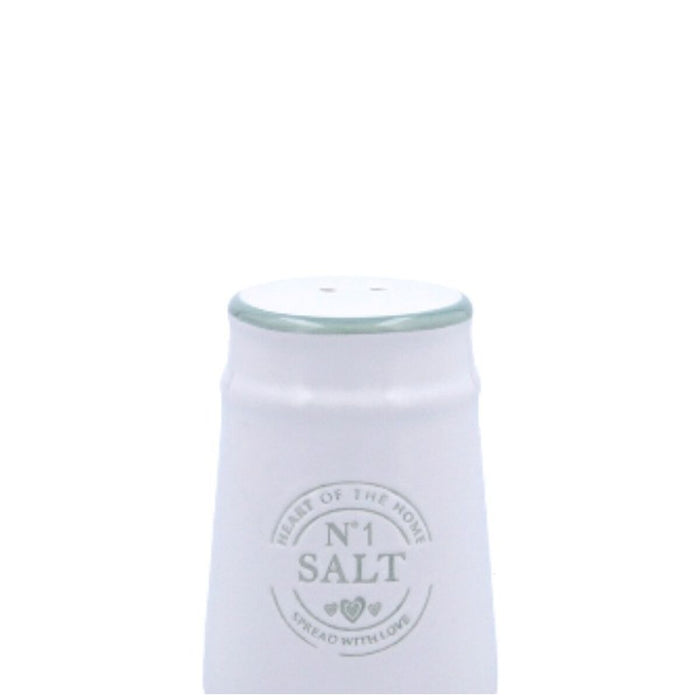 Pivniță de sare Quid Ozon Alb Ceramică Natural 6,1 x 6,1 x 8,7 cm