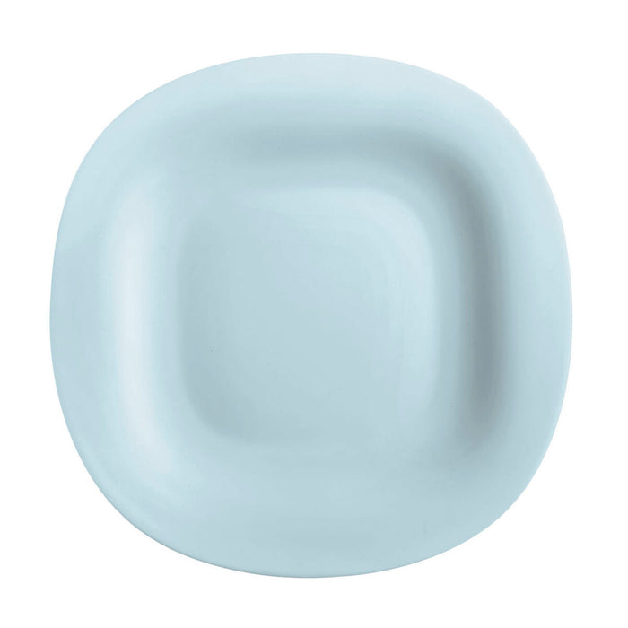 Platou Plat Luminarc Carine Paradise Albastru Sticlă 27 cm (24 Unități)