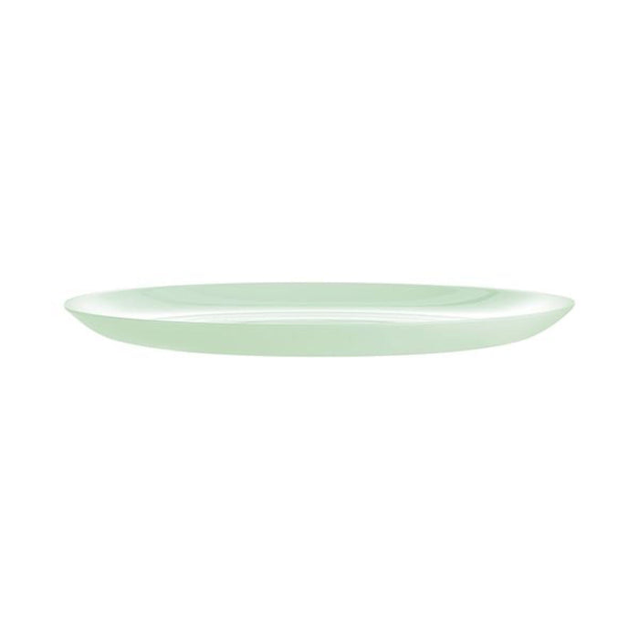 Platou Plat Luminarc Diwali Paradise Verde Sticlă 25 cm (24 Unități)