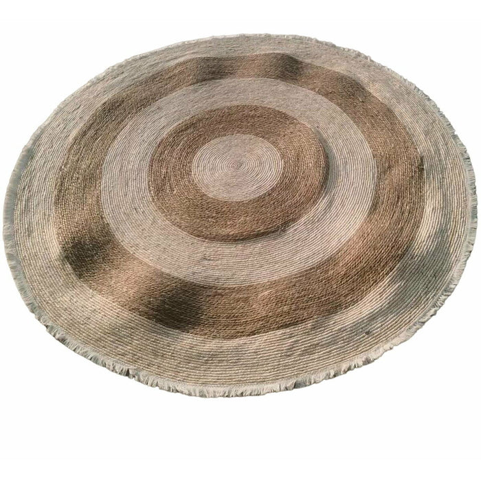 Covor DKD Home Decor Bej Natural Boho 200 x 200 x 1 cm