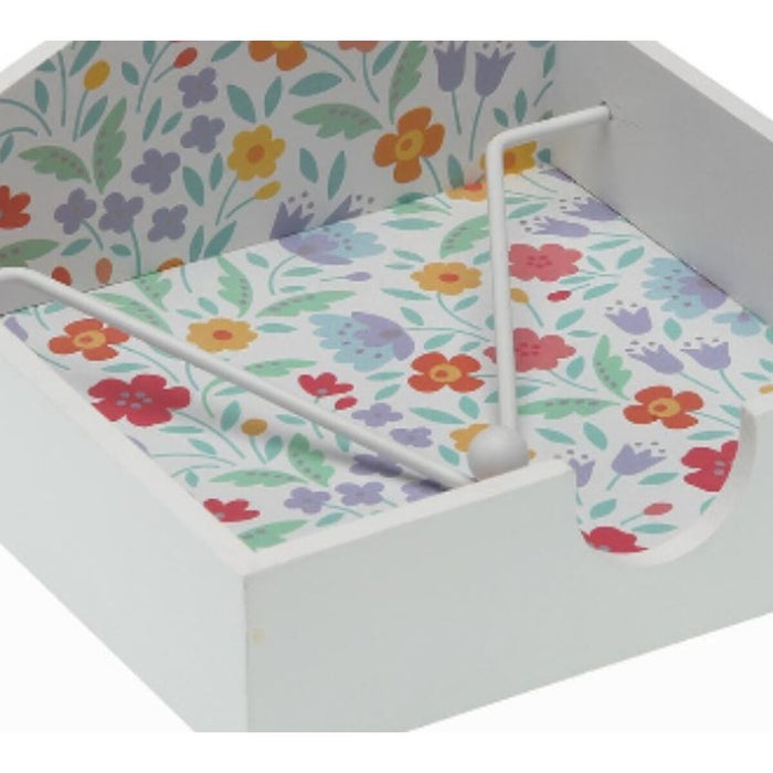 Suport pentru Șervețele Versa Flandes Lemn 18 x 7 x 18 cm