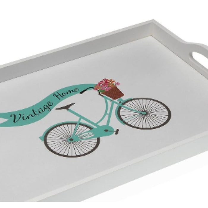 Tavă Versa Bicicletă Lemn MDF 30 x 5 x 45 cm