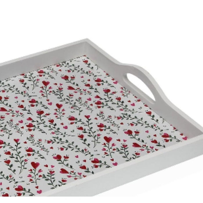 Tavă Versa Inimi Lemn MDF 30 x 5 x 45 cm