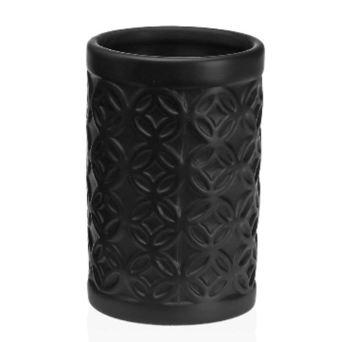 Set de Baie Versa Negru Dolomite 6,8 x 17 x 6,8 cm