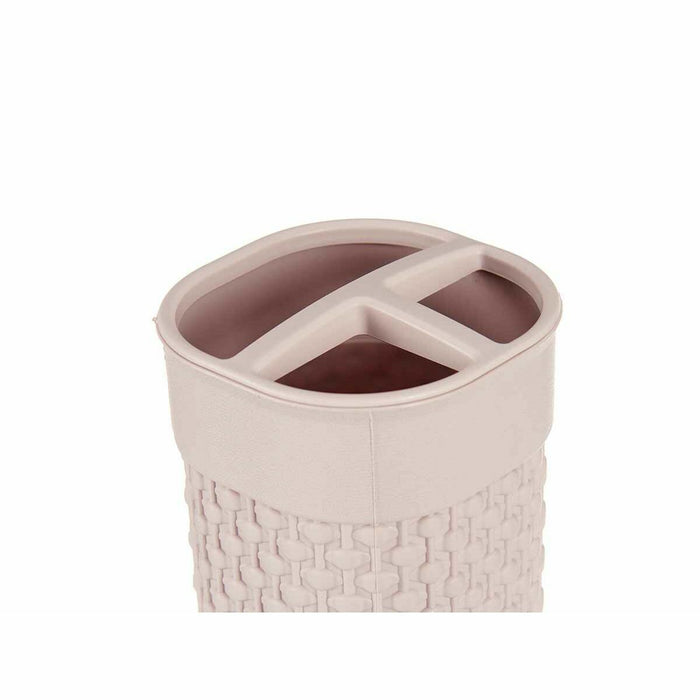 Set de Baie Roz Plastic 3 Piese