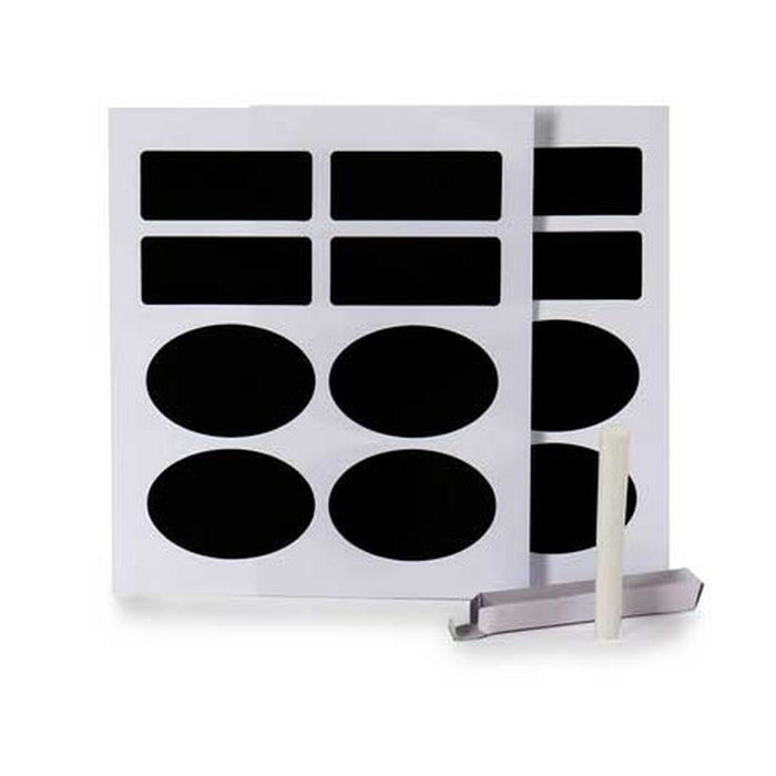 Autocolante Set Negru Slate (72 Unități)