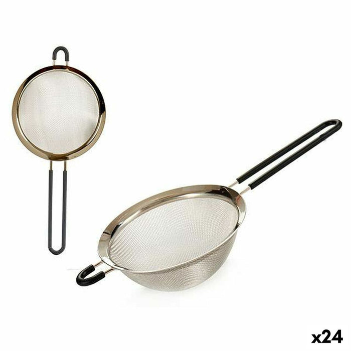 Strecurătoare Ø 18 cm Oțel inoxidabil Silicon (24 Unități)