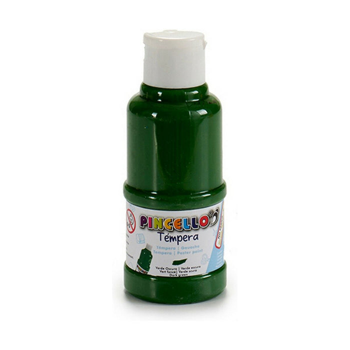 Tempera 120 ml Verde inchis (12 Unități)