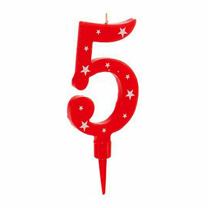 Lumânare Numere 5 (12 Unități)