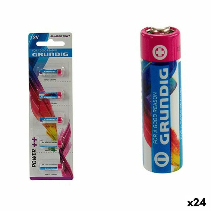 Baterii Alcaline Grundig MN27 (24 Unități)