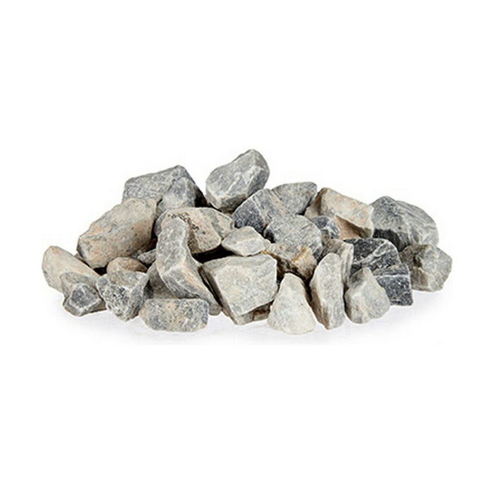Pietre decorative 1,5 Kg Gri deschis (8 Unități)