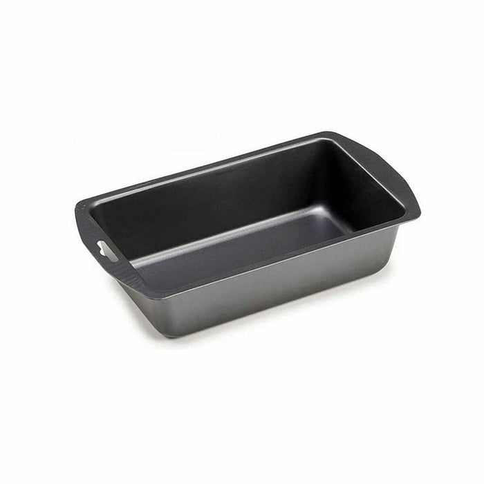 Formă pentru cuptor Gri închis Oțel carbon (13 x 6,3 x 30 cm) (12 Unități)