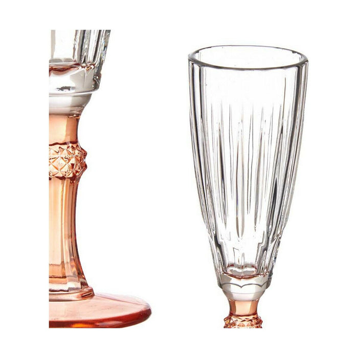 Pahar de șampanie Exotic Geam Somon 6 Unități (170 ml)