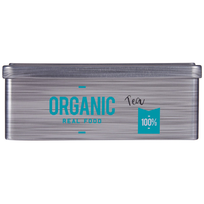 Cutie pentru infuzii Organic Tea Gri Staniu (11 x 7,1 x 18 cm) (24 Unități)