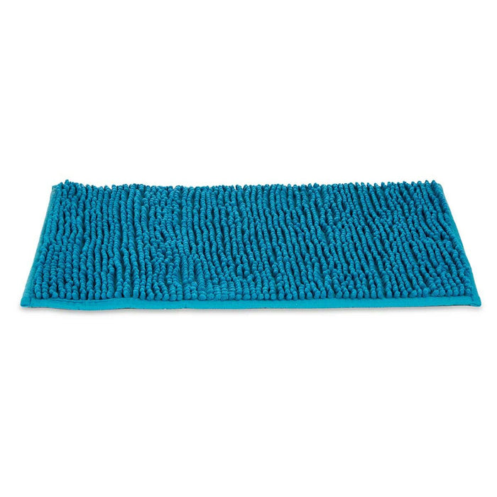 Covoraș de baie 40 x 60 cm Albastru Turquoise (12 Unități)