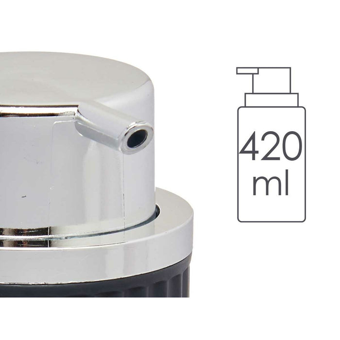 Dozator de Săpun Antracit Plastic 32 Unități (420 ml)