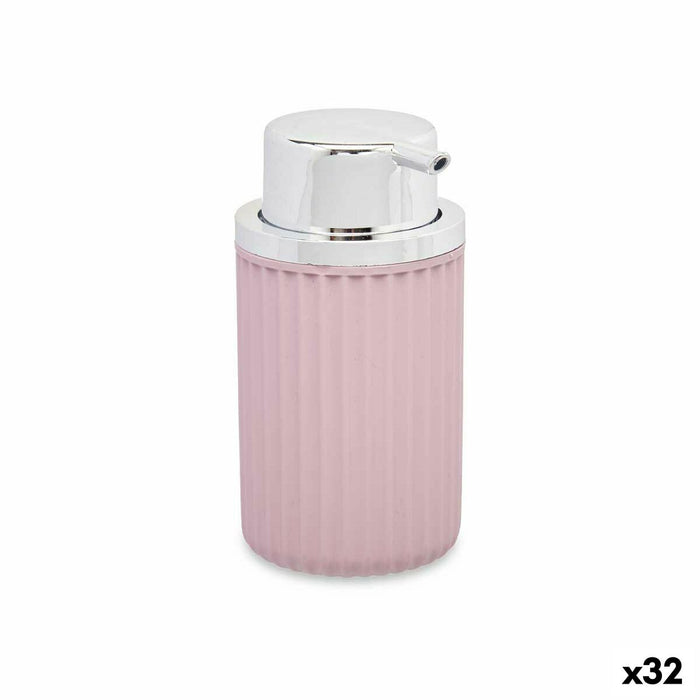 Dozator de Săpun Roz Plastic 32 Unități (420 ml)