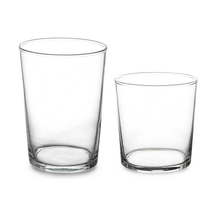 Set de pahare Bistro Transparent Sticlă (380 ml) (2 Unități) (510 ml)