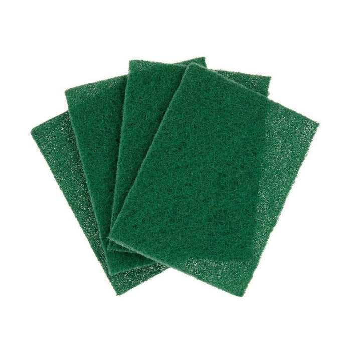 Set de tampoane de curățat Verde Fibre abrazive 11,3 X 15,7 X 0,5 cm (22 Unități)