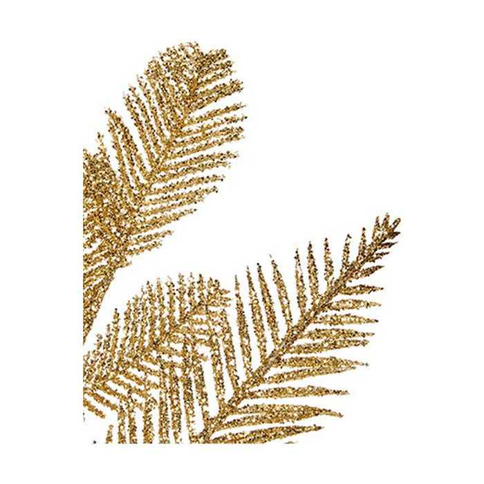Ramură Crăciun Auriu* 64 cm Metal 12 Unități Plastic (12 Unități)