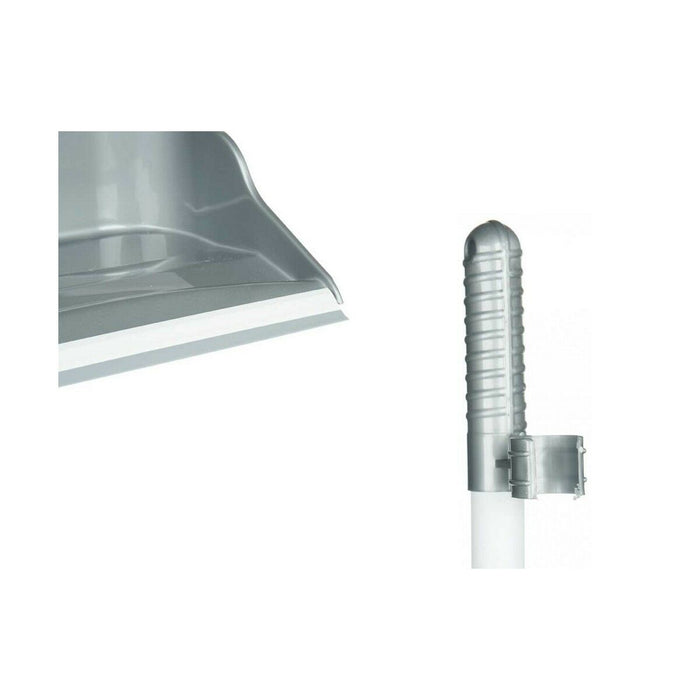 Set de Curățenie Mătură și Făraș Argintiu Plastic (12 Unități)