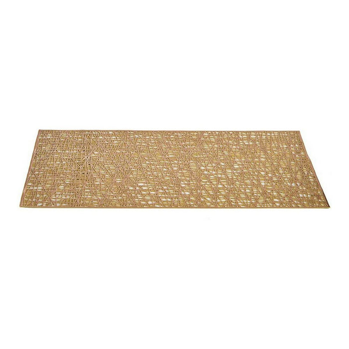 Suport Protecție pentru Masă Auriu* Plastic (45 x 0,01 x 30 cm) (12 Unități)