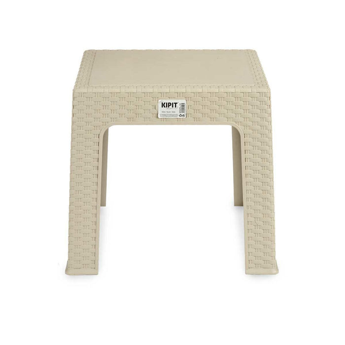Masă pentru copii Rattan Crem Plastic 47 x 42,5 x 47 cm (4 Unități)