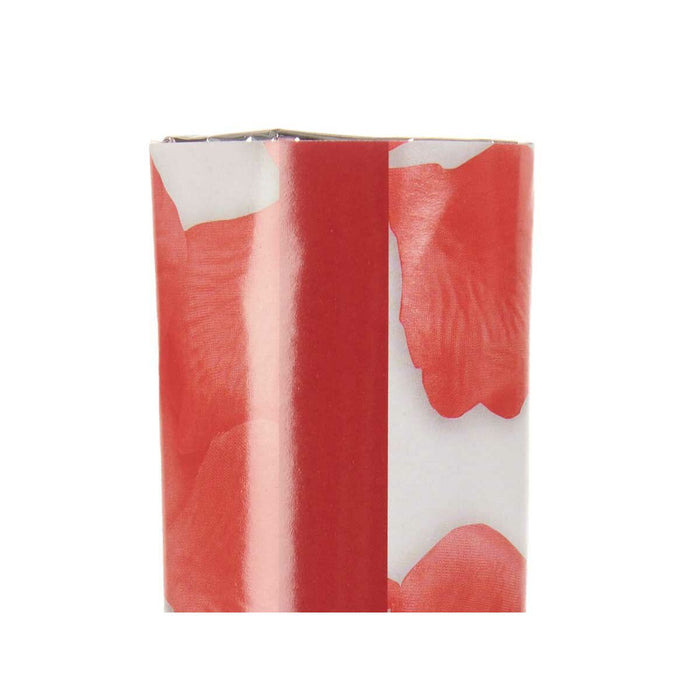 Tun confetti Petale Roșu Hârtie 5 x 48,5 x 5 cm (48 Unități)
