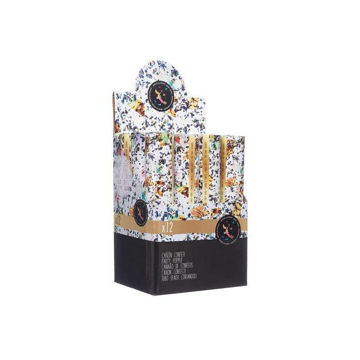 Tun confetti Multicolor Hârtie Carton Plastic 5 x 28,5 x 5 cm (48 Unități)