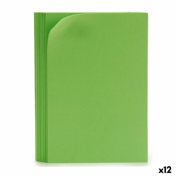 Cauciuc Eva Verde 65 x 0,2 x 45 cm (12 Unități)