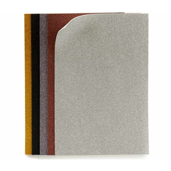 Cauciuc Eva Multicolor Purpurină 30 x 0,2 x 20 cm (24 Unități)