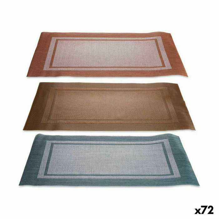 Suport Protecție pentru Masă 30 x 45 cm Metalizat (72 Unități)