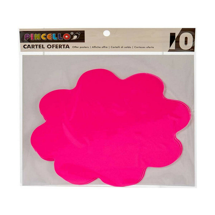 Etichete autoadezive Insignă 25 x 26 cm Nori (12 Unități)