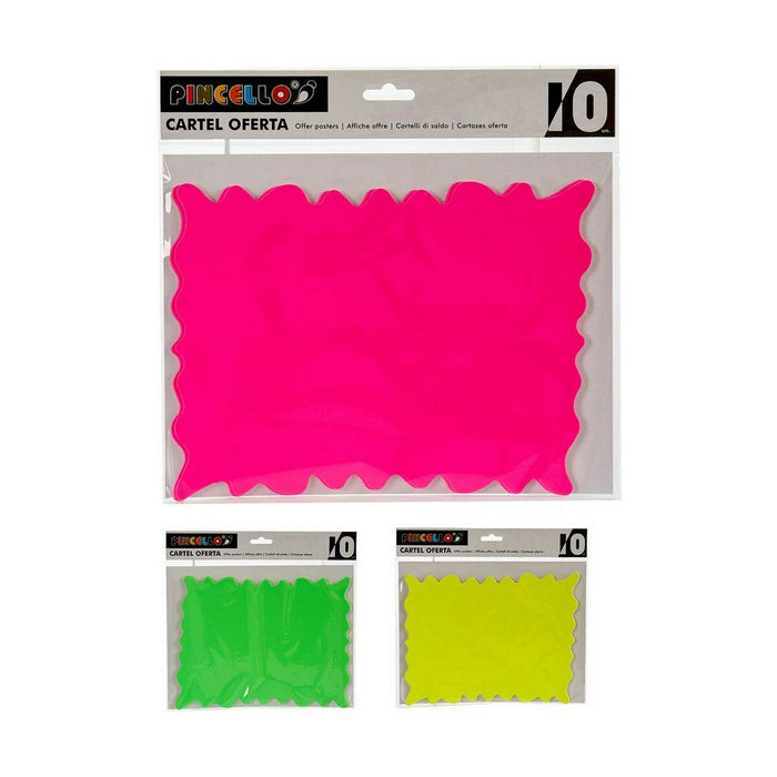 Etichete autoadezive Insignă Pătrat 25 x 26,5 cm (12 Unități)