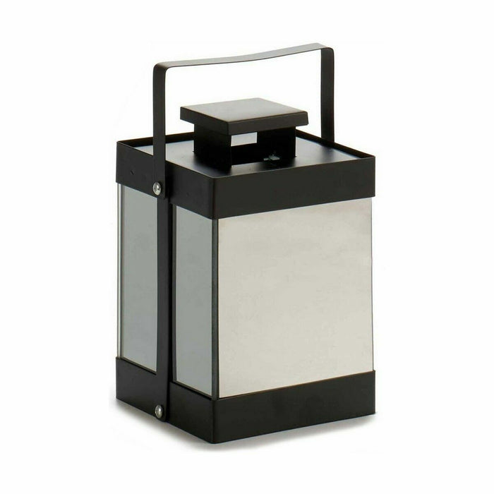 Lanternă LED Negru Oglindă 12,5 x 18,5 x 12,5 cm (6 Unități)