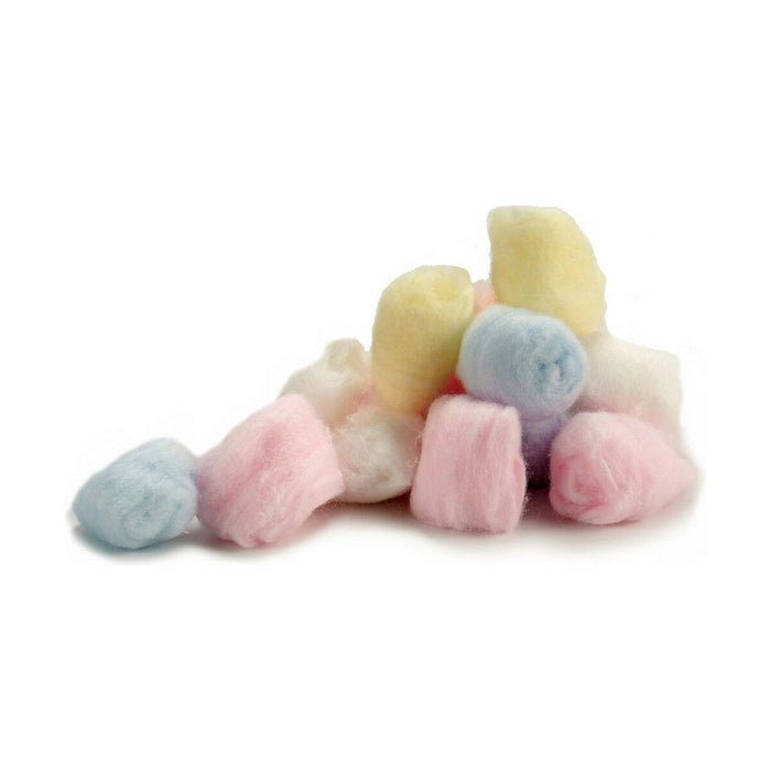 Bumbac Multicolor Mingi (12 Unități)