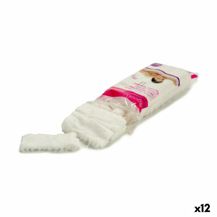 Bumbac 100 g Alb (12 Unități)