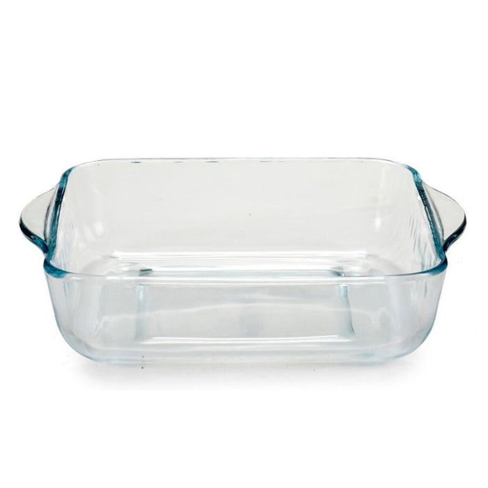 Tavă pentru Cuptor Borcam Cu mânere 1,9 L 22 x 6 x 25,5 cm (6 Unități)