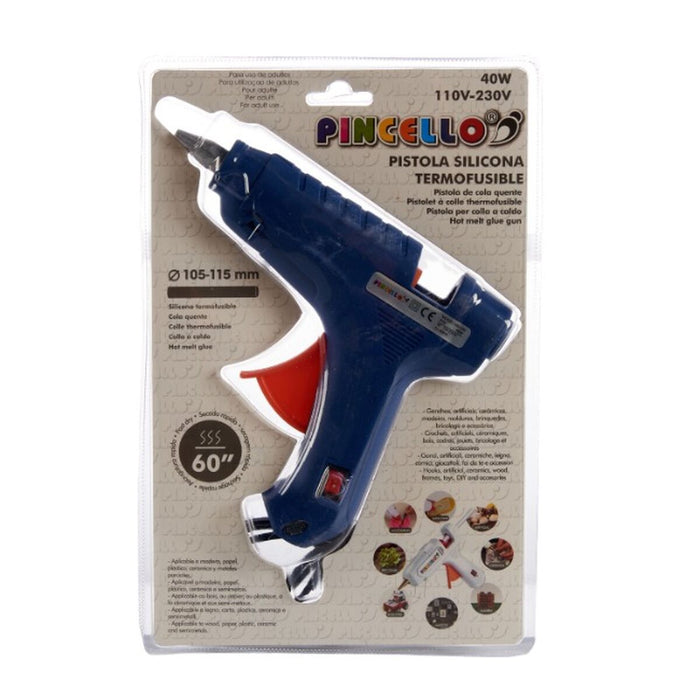 Pistol de silicon Metal Plastic (12 Unități)