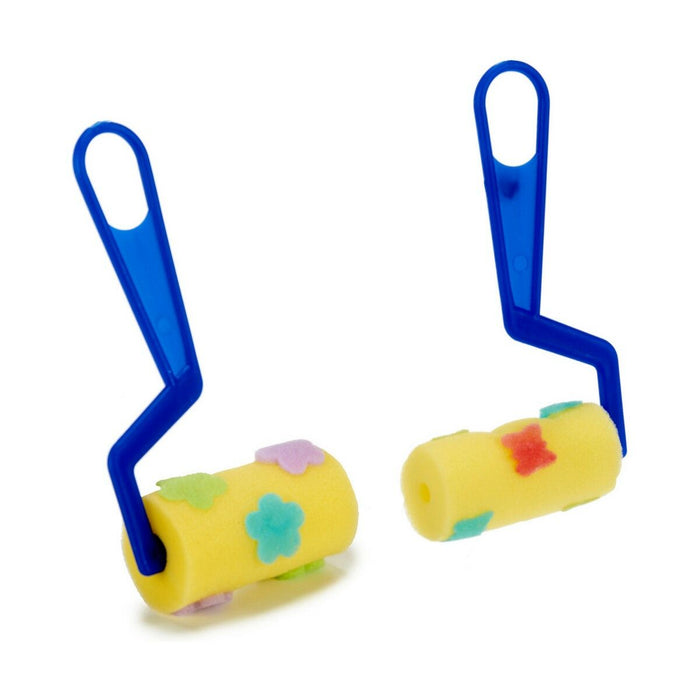 Set pentru Lucru Manual Meșteșuguri Făcăleţ (pt. aluat) Galben Albastru (12 Unități)