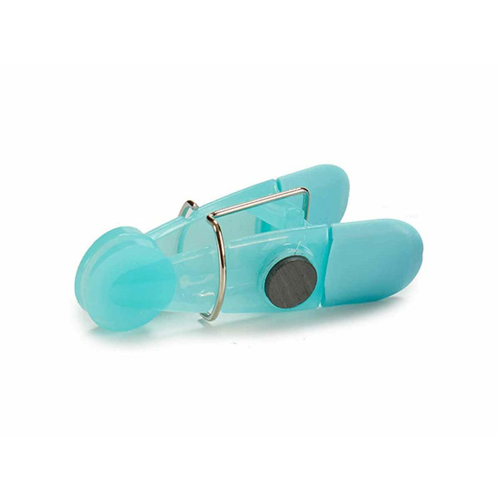 Cleme pentru etanșarea pungilor Multicolor Cauciuc Plastic 4 Piese Magnetic (12 Unități)