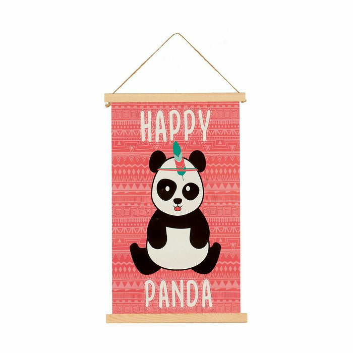 Decorațiune de Perete Urs Panda 1 x 54 x 33 cm (24 Unități)
