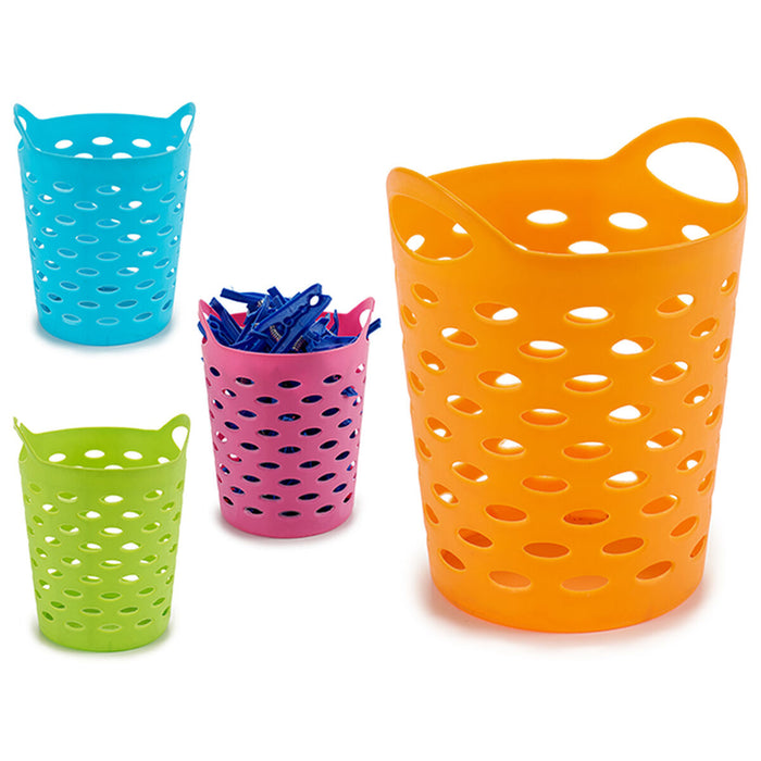 Coș pentru pensete 14 x 17 x 14 cm polistiren (12 Unități)