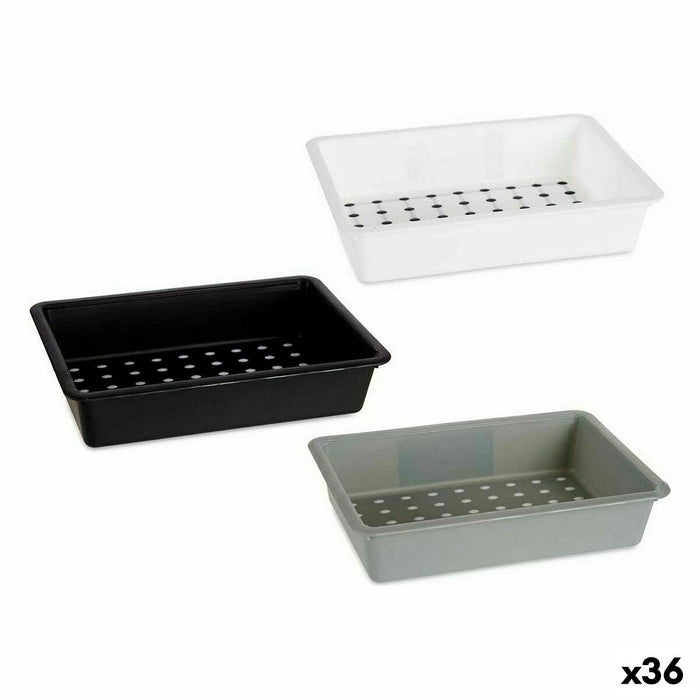 Organizatorul de Sertare polipropilenă 16 x 5 x 24 cm (36 Unități)