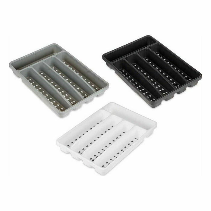 Organizator pentru tacâmuri polipropilenă 22,5 x 4,5 x 32 cm (24 Unități)