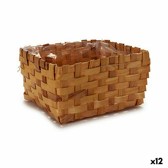 Ghiveci Dreptunghiular Maro Baston 21 x 12,5 x 27 cm (12 Unități)