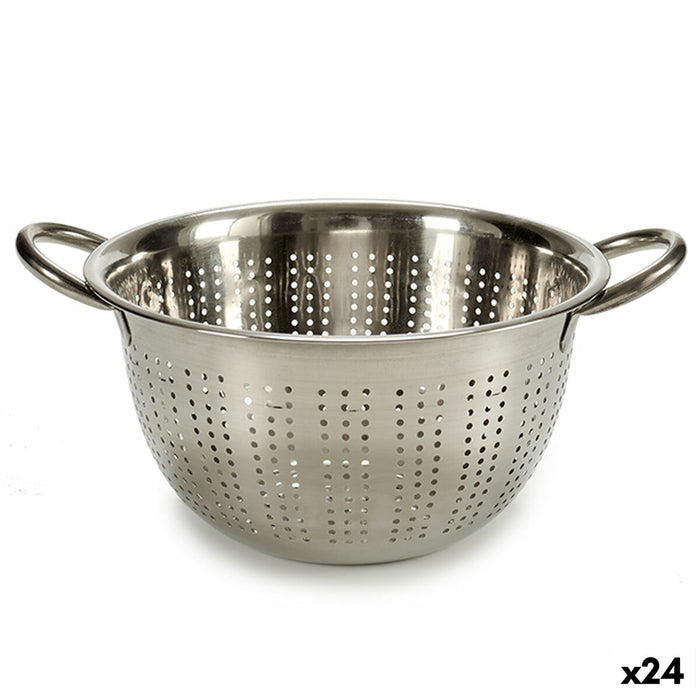 Strecurătoare Argintiu Oțel inoxidabil 24 x 12,5 x 30,5 cm (24 Unități)